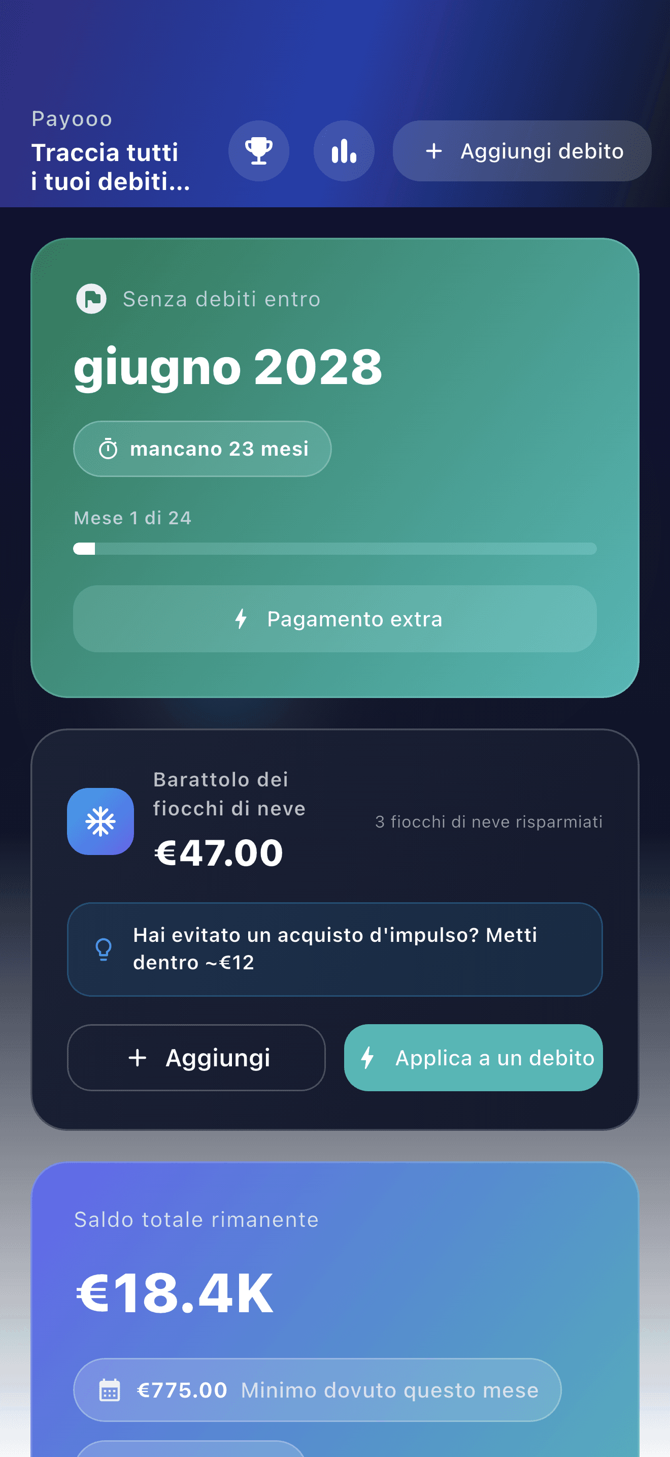 Payooo: I tuoi pagamenti a colpo d’occhio