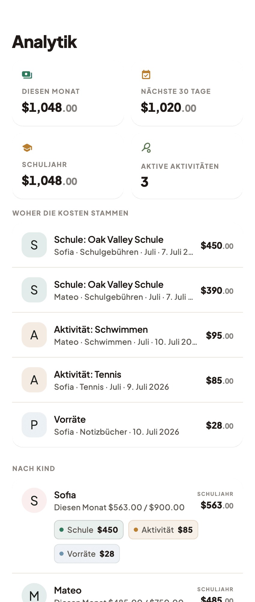 Coleo-App-Übersicht für Familienausgaben (1)