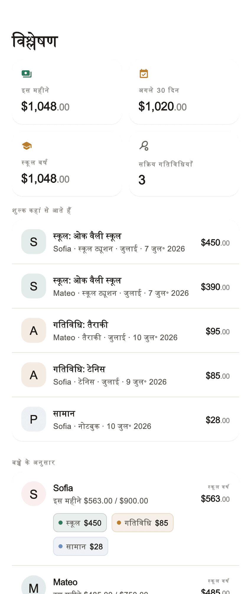 परिवार के रिकॉर्ड रखने वाले Coleo ऐप का अवलोकन (1)
