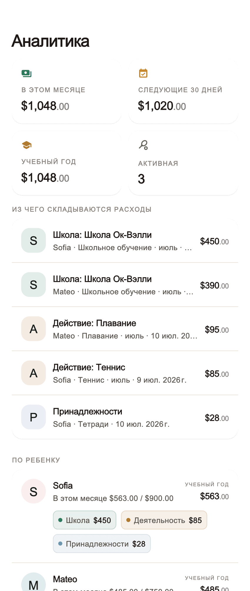 Обзор приложения семейных расходов Coleo (1)