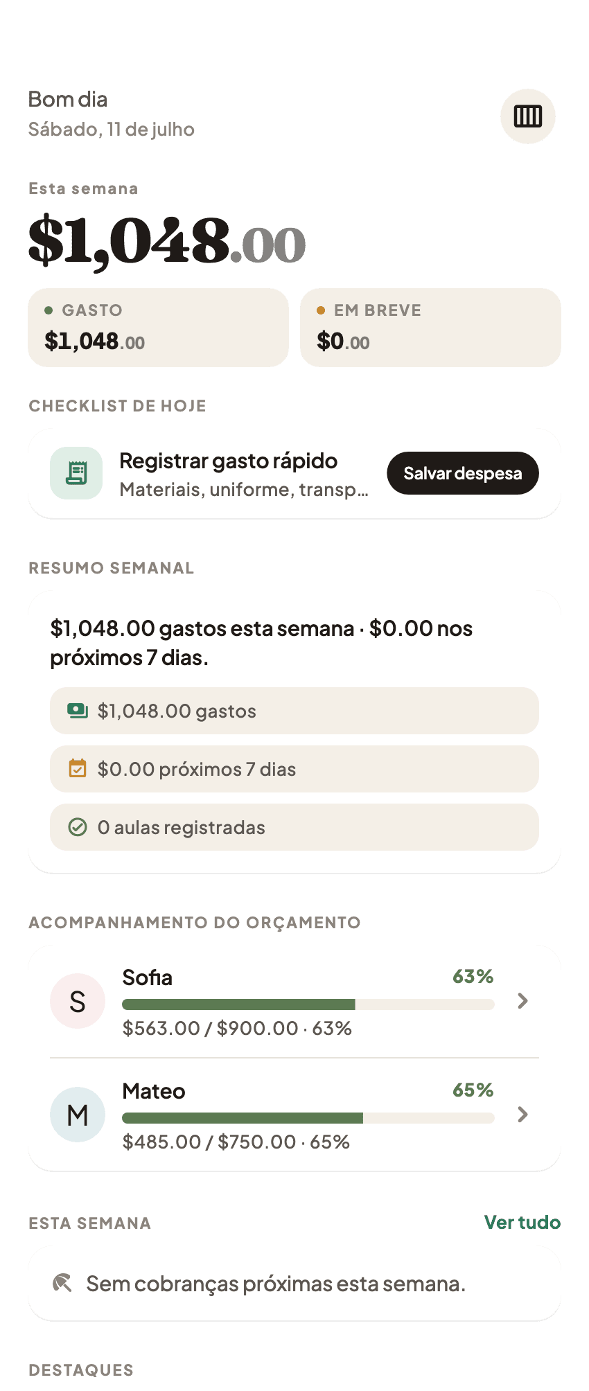 Visão geral do aplicativo Coleo para atividades familiares (1)