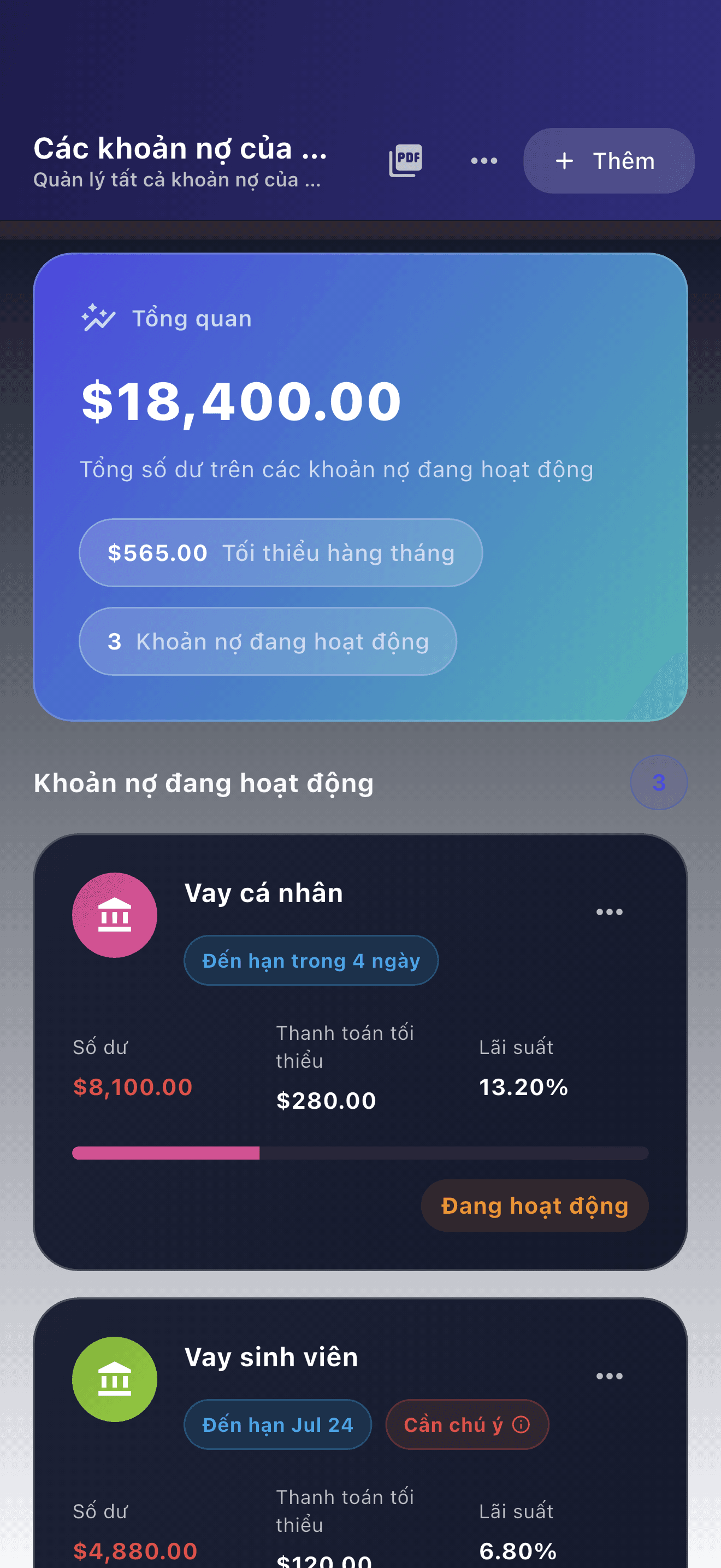 Tổng quan ứng dụng kế hoạch nợ Payooo (1)