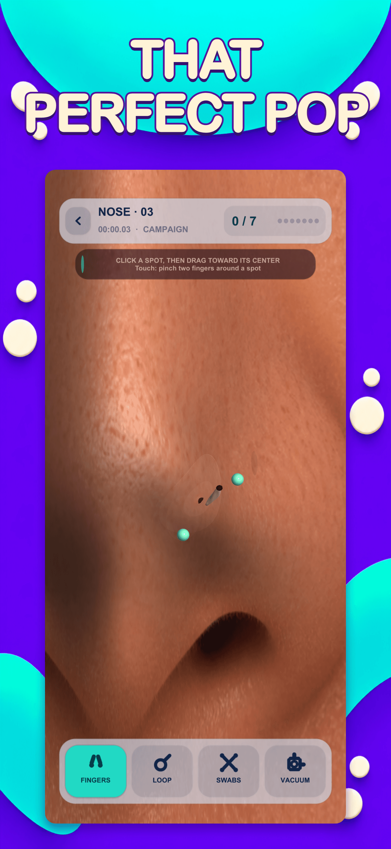 Project Pop: Pimple Popping — Satisfying squeezes & cleanups