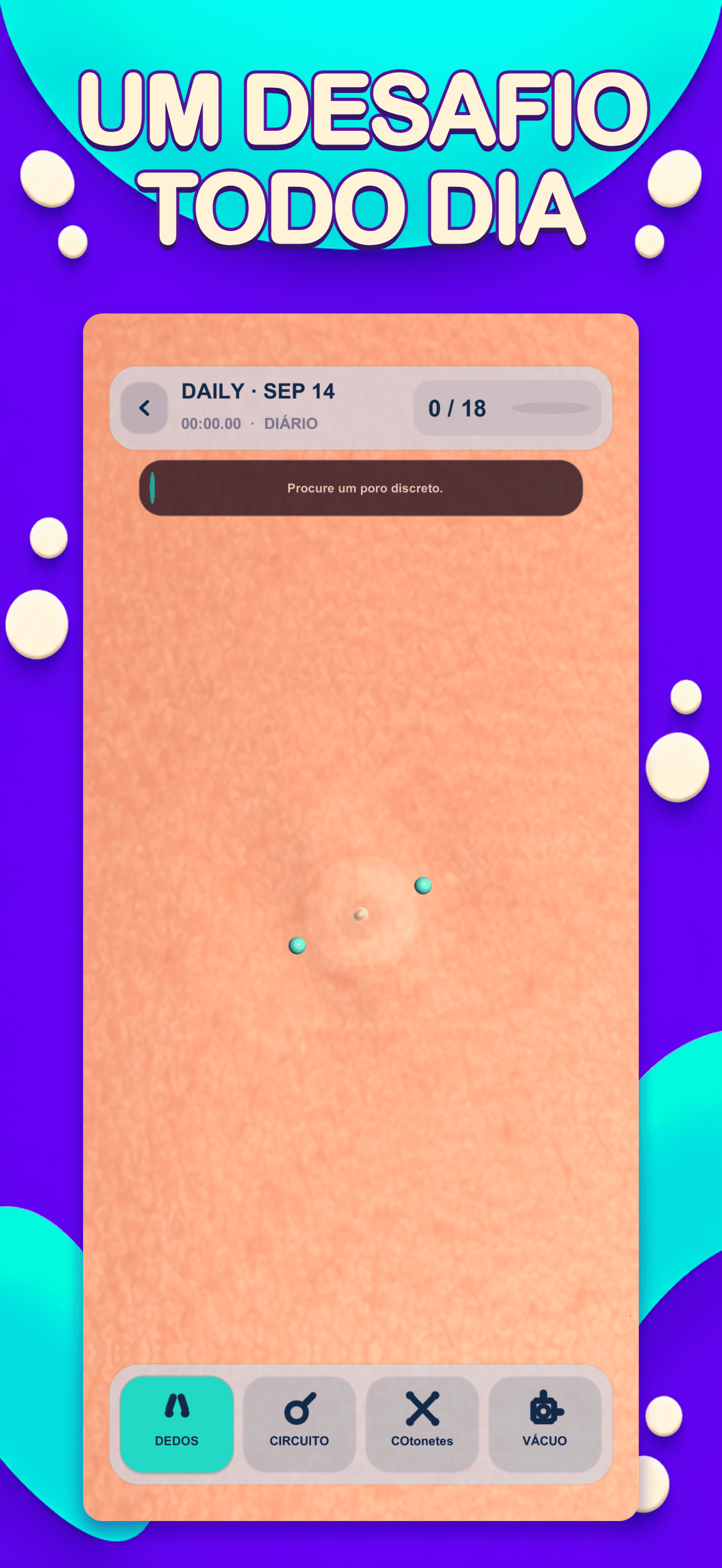 Project Pop: Esprema espinhas — Daily Challenge