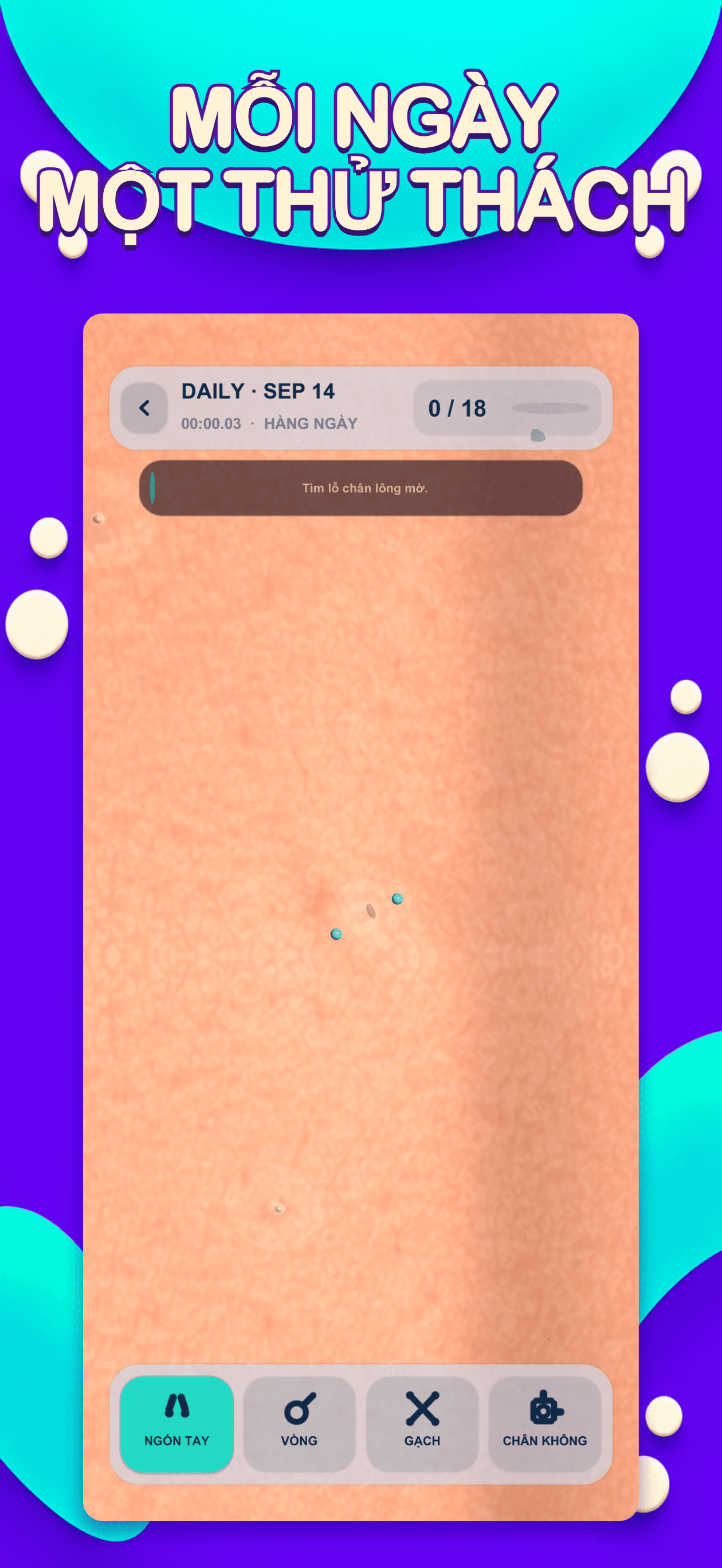 Project Pop: Nặn mụn — Daily Challenge